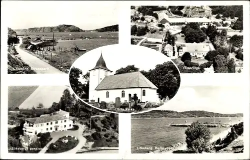 Ak Lökeberg Schweden, Kyrka, Strandparti, Pension