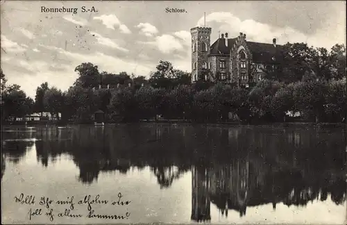 Ak Ronneburg in Thüringen, Schloss