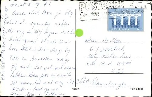 Ak Zeist Utrecht Niederlande, Natuurbad Mooi Zeist