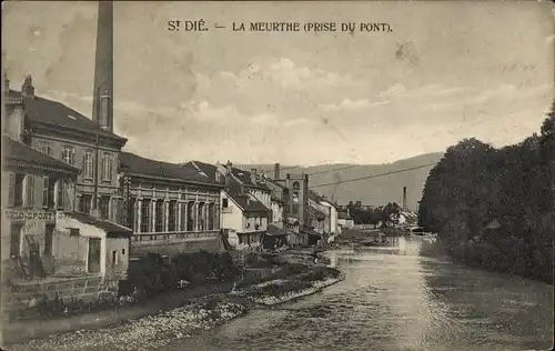 Ak Saint Dié des Vosges, La Meurthe