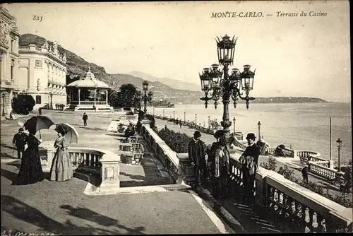 Ak Monte-Carlo Monaco, Casino-Terrasse