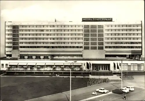 Ak Halle an der Saale, Interhotel Stadt Halle