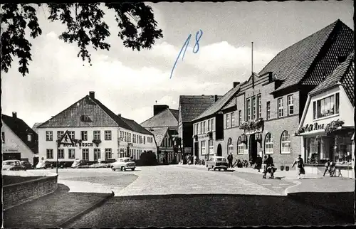 Ak Westerstede in Oldenburg Ammerland, Marktplatz