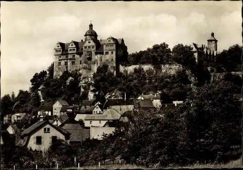 Ak Ranis in Thüringen, Burg, Museum, HO-Gaststätte