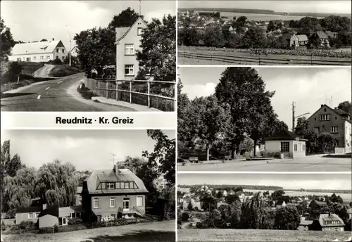 Ak Reudnitz Mohlsdorf in Thüringen, Panorama, Teilansichten