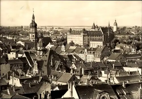 Ak Altenburg in Thüringen, Blick vom Nikolaiturm