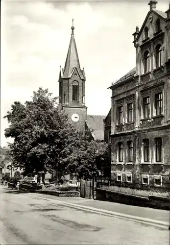 Ak Wilkau Haßlau in Sachsen, Michaelis-Kirche