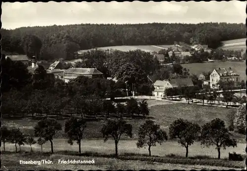 Ak Eisenberg in Thüringen, Friedrichstanneck, Panorama