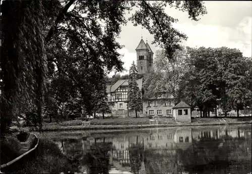 Ak Bad Klosterlausnitz in Thüringen, Teilansicht