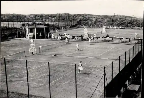 Foto Nordseebad Borkum in Ostfriesland, Tennisplatz