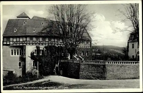 Ak Rauenstein Pockau Lengefeld Erzgebirge, Schloss Rauenstein