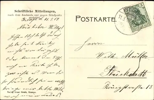 Ak Krempe in Holstein, Marktplatz, Hotel Kremper Hof