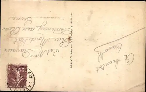 Ak Le Mans Sarthe, Der Tunnel, Mittelteil