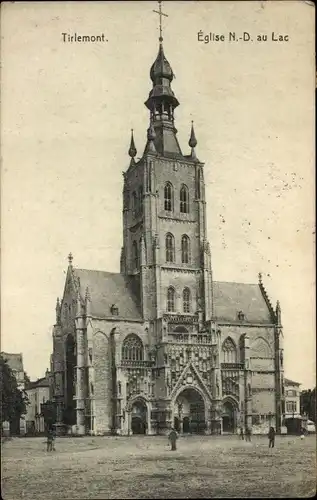 Ak Tirlemont Flämisch-Brabant Flandern, Kirche von N.-D. zum See