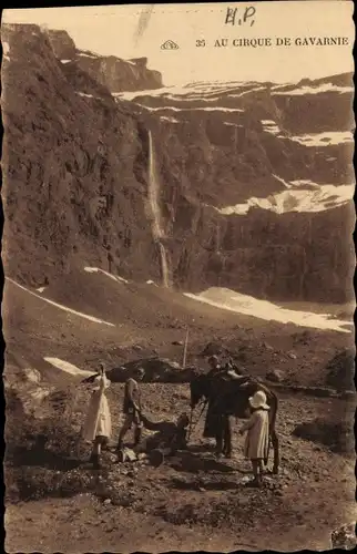 Ak Gavarnie Hautes Pyrenäen, Cirque de Gavarnie