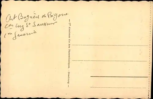 Ak Gavarnie Hautes Pyrenäen, Cirque de Gavarnie