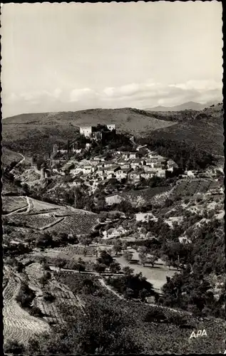Ak Thuir Pyrénées-Orientales, Castelnau, Chateau et Village Feodal