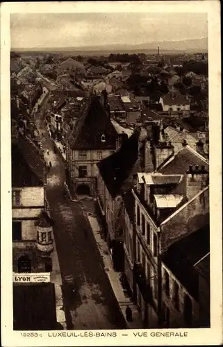 Ak Luxeuil les Bains Haute Saône, Gesamtansicht