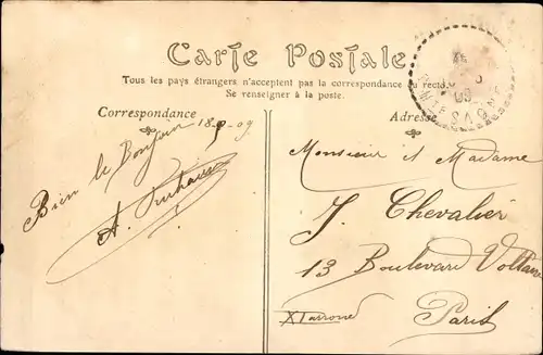 Ak Lure Haute Saône, die Kirche