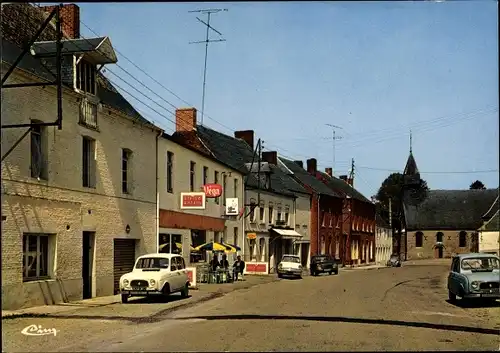 Ak Liessies Nord Frankreich, Rue du Marechal Foch