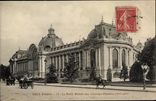 Ak Paris VIII., Petit Palais des Champs Elysées