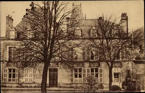 Ak Les Aubiers Deux Sèvres, Pension de la Sainte Famille