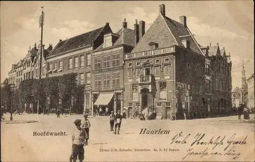 Ak Haarlem Nordholland Niederlande, Hoofdwacht