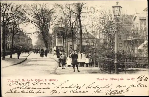 Ak Haarlem Nordholland Niederlande, Zijlweg 2a