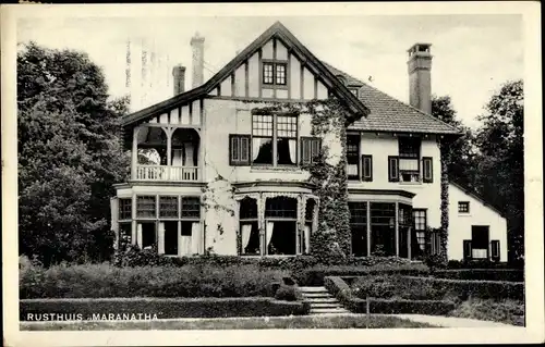 Ak Haarlem Nordholland Niederlande, Rusthuis Maranatha