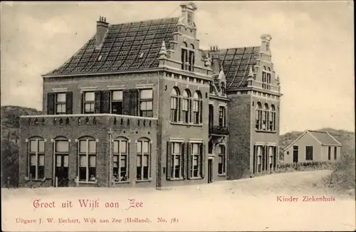 Ak Wijk aan Zee Beverwijk Nordholland Niederlande, Kinder Ziekenhuis