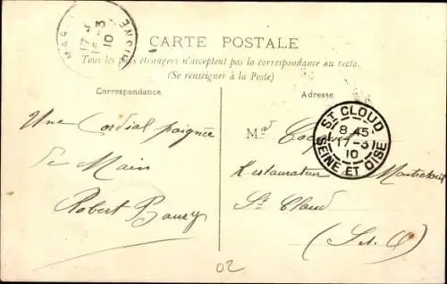 Ak Marly Aisne, Die Kirche