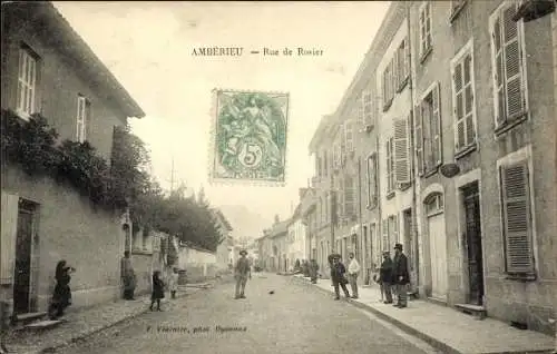 Ak Amberieu und Bugey Ain, Rue de Rosier