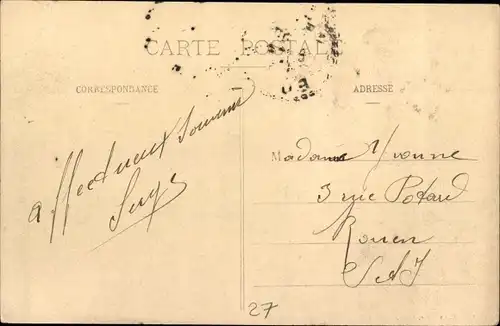 Ak Vesly Eure, Route Nationale