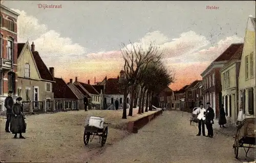 Ak Den Helder Nordholland Niederlande, Dijkstraat