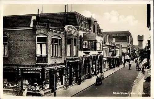 Ak Den Helder Nordholland Niederlande, Spoorstraat