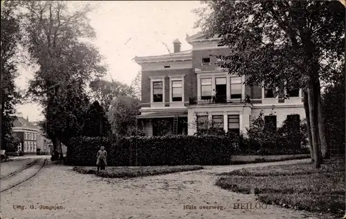 Ak Heiloo Nordholland Niederlande, Huis overweg