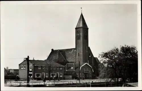 Ak Halfweg Haarlemmermeer Nordholland, Gereformeerde Kerk