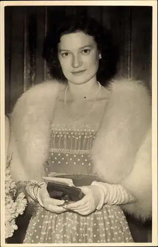 Ak Prinzessin Josephine Charlotte, Portrait