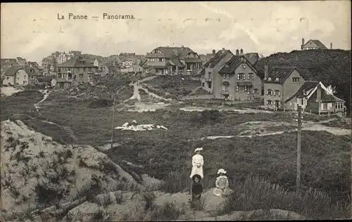 Ak La Panne De Panne Westflandern, Panorama