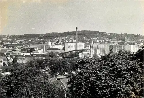 Foto Gera in Thüringen, Stadtpanorama, Neubausiedlung