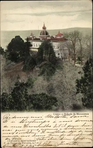 Ak Sintra Cintra Portugal, Palacio de Monserrate