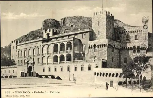 Ak Monaco, Palais du Prince