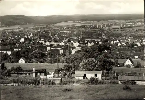 Ak Saalfeld an der Saale Thüringen, Panorama vom Ort