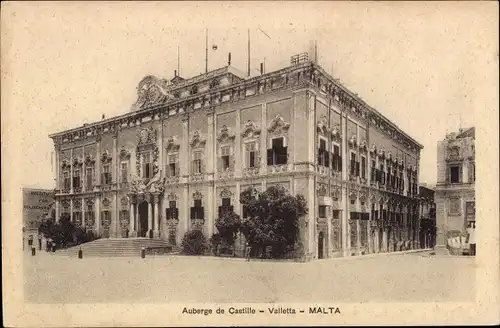 Ak Valletta Malta, Auberge de Castille