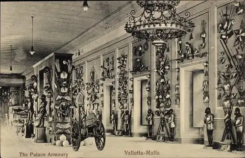 Ak Valletta Malta, Palace Armoury