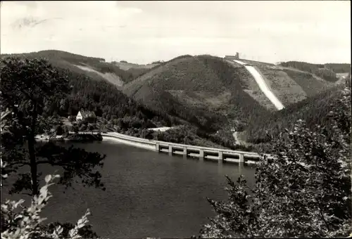Ak Hohenwarte Thüringen, Hohenwartetalsperre, Pumpspeicherwerk