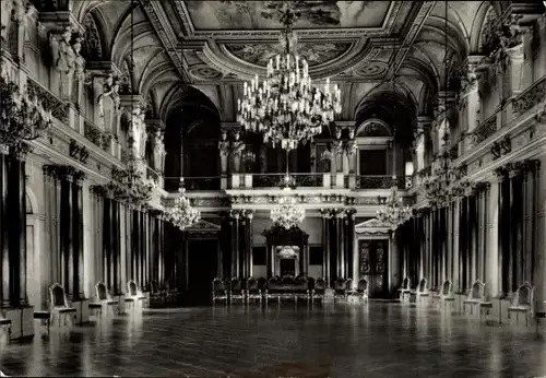 Ak Altenburg in Thüringen, Festsaal im Altenburger Schloss