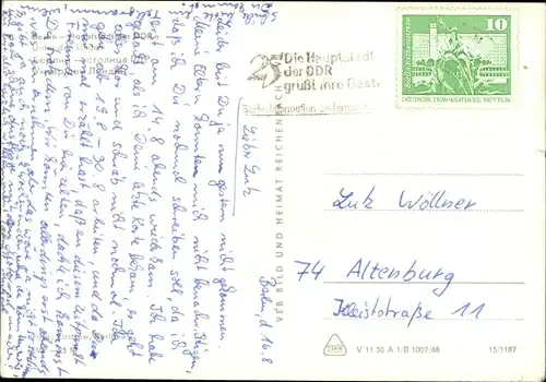 Ak Berlin Mitte, Unter den Linden, Straßenpartie