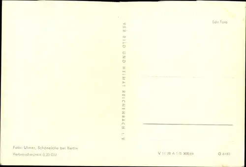 Ak Sänger Fred Frohberg, Portrait