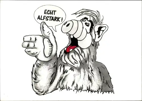 Ak Alf, Echt Alfstark